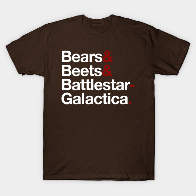 Bears & Beets & Battlestar Galactica The Office Us TShirt TeePublic